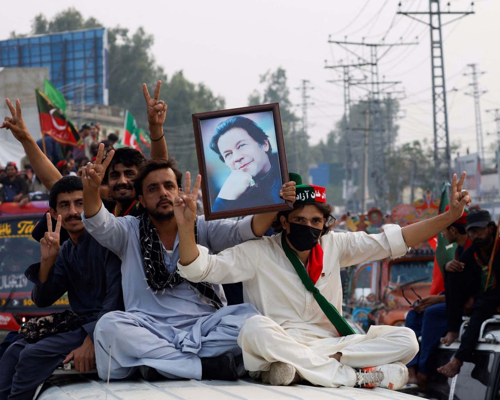 Pakistan suspends provincial government as Imran Khan’s party accuses coup.