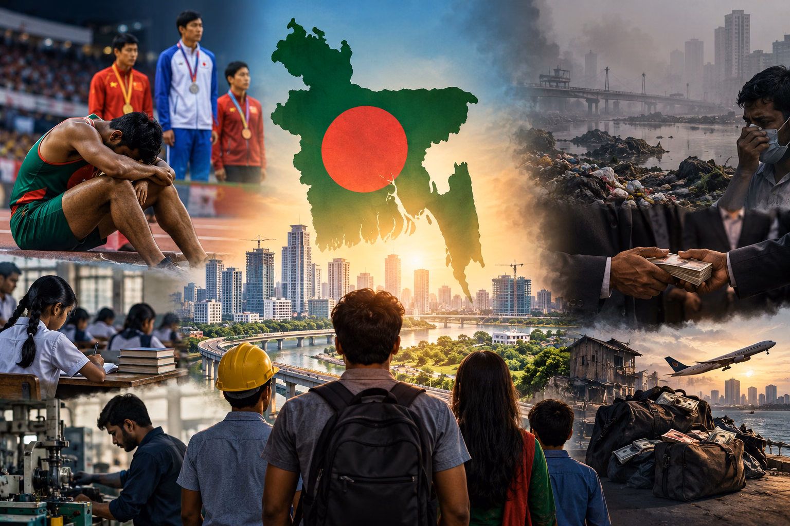 ১৮ কোটি মানুষের দেশ, অর্জনের তালিকায় তলানিতে কেন?