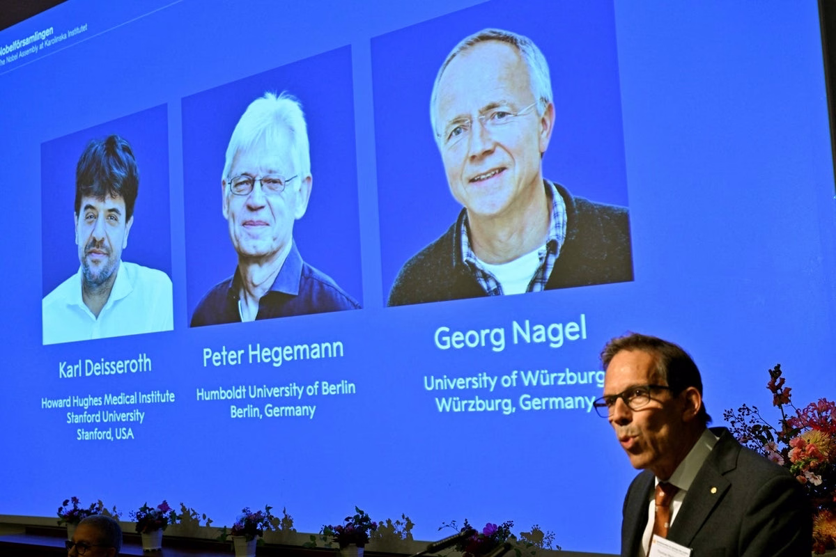 2026 Nobel in Medicine honors pioneers of optogenetics breakthrough.