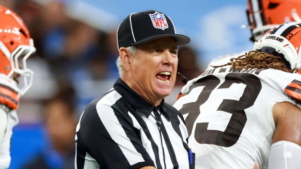 NFL officials suspended for misconduct during games